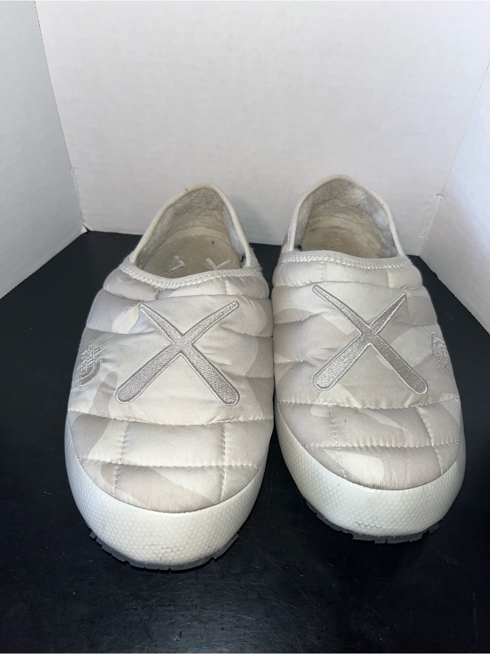 The North Face x KAWS Thermoball Traction Mule VP Moonlight Ivory